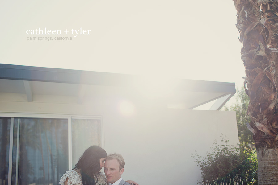 palm_springs palm springs Peek . Cathleen + Tyler photo