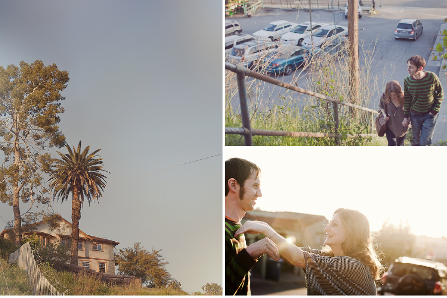 LA Engagement 13 Engaged . Dani & Andrew photo