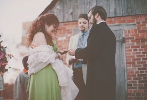 Bohemian Elope 2073 300x205 Bridget + Dan, Eloped Near a Barn photo