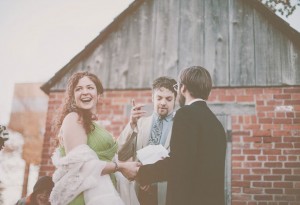 Bohemian Elope 2074 300x205 Bridget + Dan, Eloped Near a Barn photo